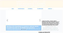 Desktop Screenshot of egembassydc.com